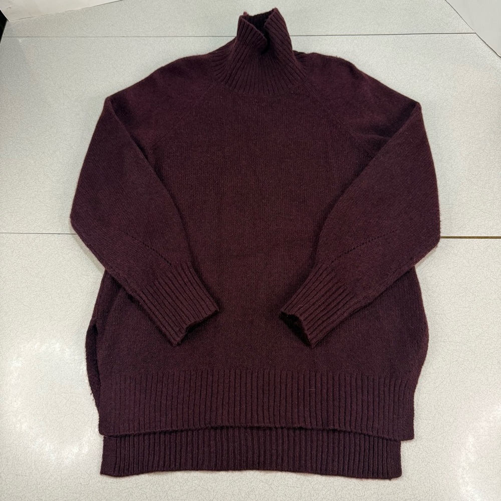 Calvin Klein Jeans Maroon Knit Sweater